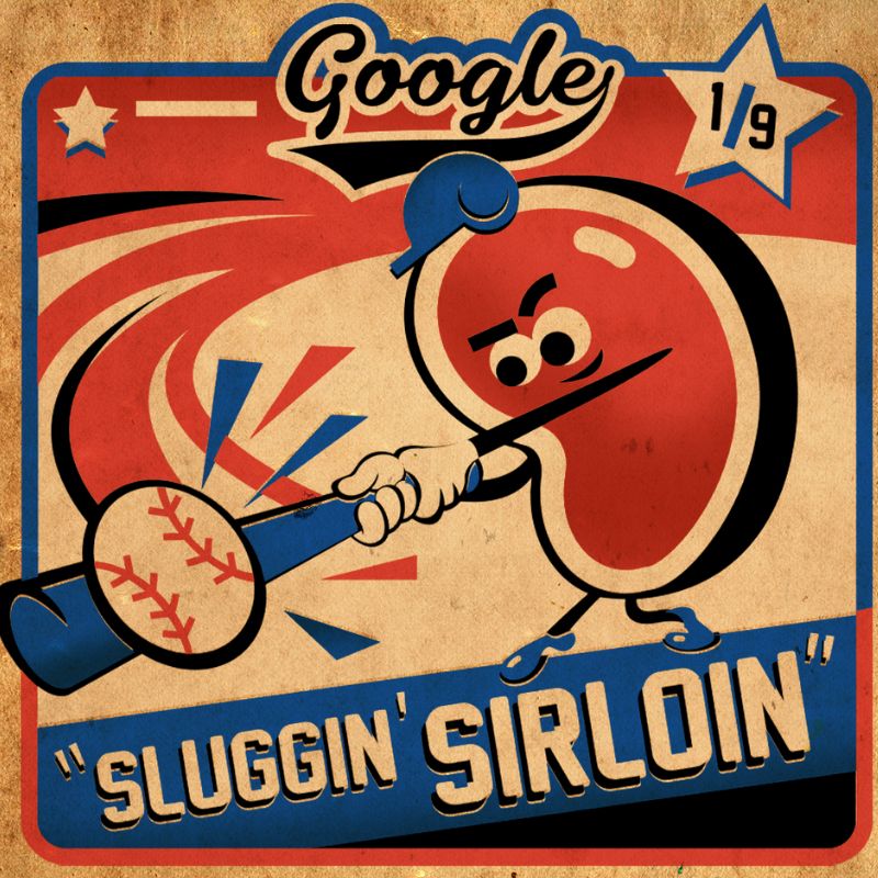 Logo de google baseball